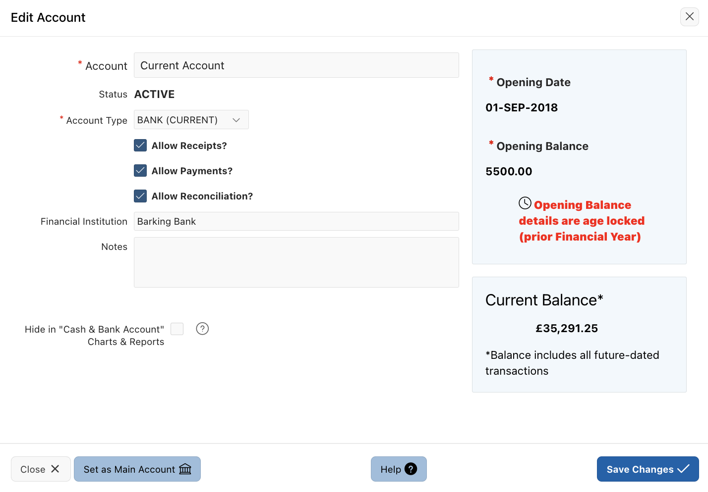 Bank & Cash Accounts Overview – Help & Community